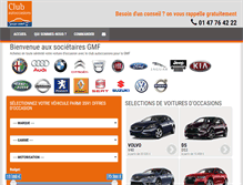 Tablet Screenshot of club-autoccasions.net
